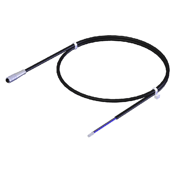 M08 Fem Droit 6p; Câble PVC 6x0.14 Gris 15m-Lire la description