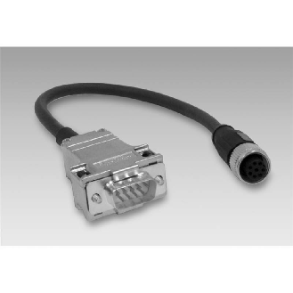 M12 8P/SUBD9; Câble 1m pour connect. adapt USB ou Pocket-Lire la description