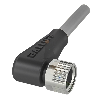 M08A Fem Coudé 3p; Câble PVC 3x0.34 Gris Cpc 3m (60V)