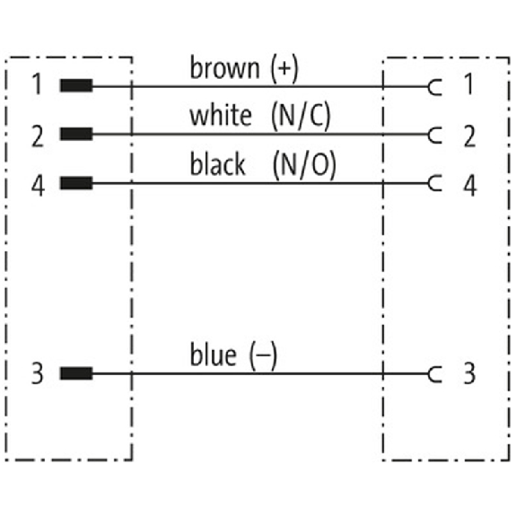M12 Fem Coudé/M12 Mâle Droit; PUR/PVC 4x0,34 Noir 1m-Lire la description
