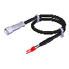 M08A Fem Droit 3p; Câble PUR 2x0,25 Noir 15m