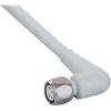 M08A Fem Coudé 4p Inox V4A F&B; Câble PP 4x0.34 Gris Cpc 5m