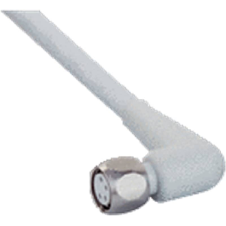 M08A Fem Coudé 4p Inox V4A F&B; Câble PP 4x0.34 Gris Cpc 5m-Lire la description