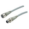 M12 Fem Droit 5p/M12 Mâle Droit 5p; Câble 5x0.3 5m