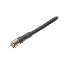 M08A Fem Droit 4p; Câble PUR 4x0.32 Noir 10m