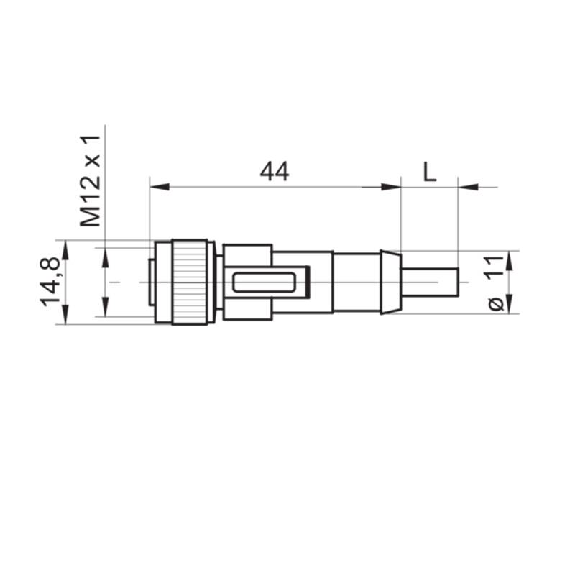 M12A Fem Droit 4p; Câble PUR 4x0.34 Cpc 5m M12A Fem Droit 4p; Câble PUR 4x0.34 Cpc 5m-Lire la description
