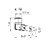 M12A Fem Coudé 3p; Câble PUR 3x0.34 Noir 10m