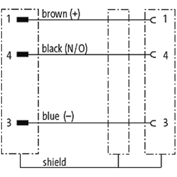 M12A Fem Droit/M12A Mâle Droit; PUR Blindé 3x0,34 Gris 10m-Lire la description