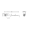 M12A Fem Droit 12p; Câble PUR 12x0,25 Noir Cpc 40m (30V)