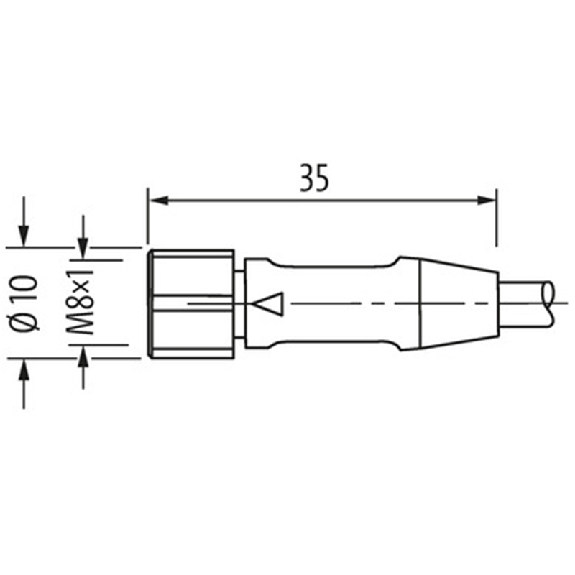 M08A Fem Droit 3p LED; Câble PVC UL/CSA 3x0.25 Noir 5m M08A Fem Droit 3p LED; Câble PVC UL/CSA 3x0.25 Noir 5m-Lire la description