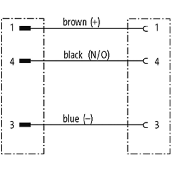M08 Mâle Coudé/M12 Fem Coudé PUR-OB 3x0.25 Noir Cpc 7m M08 Mâle Coudé/M12 Fem Coudé PUR-OB 3x0.25 Noir Cpc 7m-Lire la description