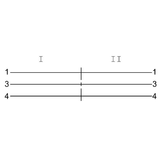 M08A Fem Droit 3p/M08A Mâle Droit 3p; Câble PVC 3x0.34 Gris Cpc 3m-Lire la description