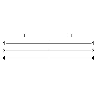 M08A Fem Droit 3p/M08A Mâle Droit 3p; Câble PVC 3x0.34 Gris Cpc 3m