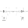 M08A Fem Droit 3p/M08A Mâle Droit 3p; PUR 3x0.34 Noir Cpc 0,5m