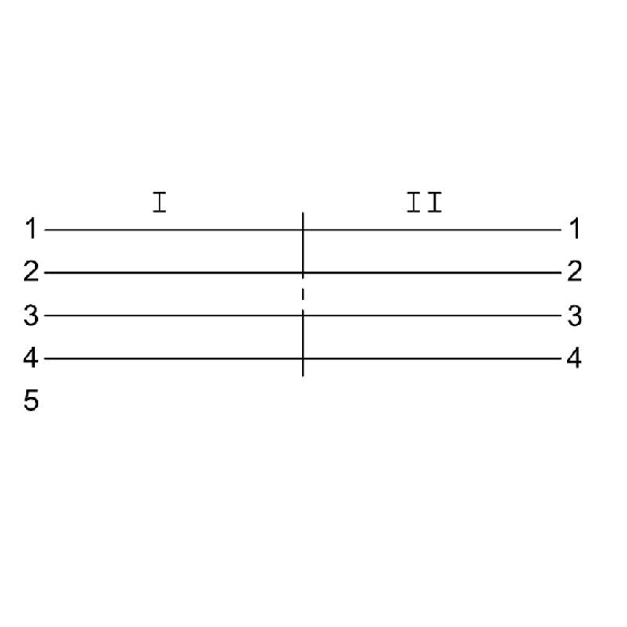 M12A Fem Droit 4p/M12A Mâle Droit 4p; Câble PVC 4x0.34 Gris Cpc 2m-Lire la description