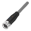 M08A Fem Droit 3p; Câble PVC 3x0.34 Gris Cpc 2m (60V)