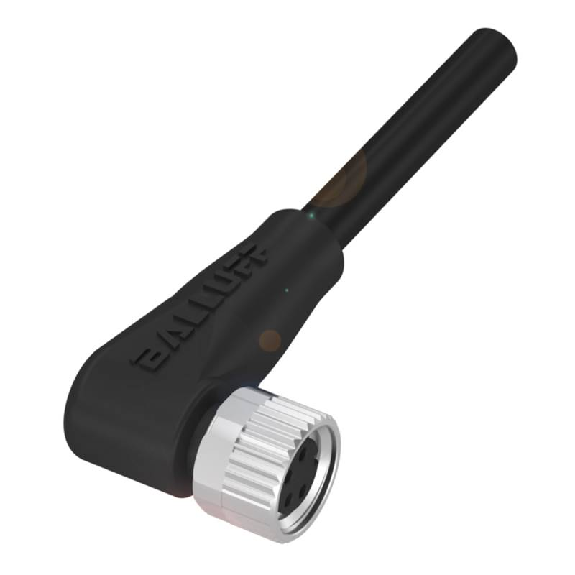M08A Fem Coudé 4p; Câble PUR 4x0.34 Noir Cpc 3m (60V)-Lire la description