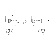 M12D Fem Droit 4p/M12D Mâle Droit 4p; Profinet; PUR Vert Cpc 1m