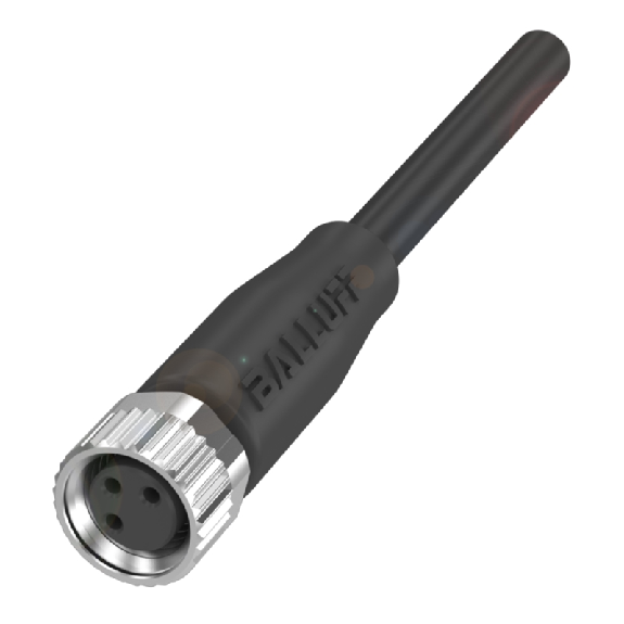 M08A Fem Droit 3p; Câble PUR Blindé Noir 3x0.34 Cpc 10m (60V)-Lire la description