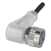 M12A Fem Coudé 3p LED PNP NF; Câble PUR 3x0.34 Noir 10m