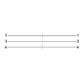M08A Fem Coudé 3p/M12A Mâle Droit 3p; Câble PUR 3x0.34 Noir Cpc 5m-Lire la description