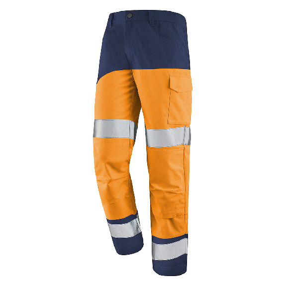 Cepovett - Pantalon poches genoux Fluo Safe XP - 9B87-Lire la description