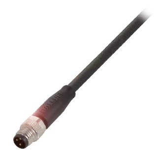M08A Mâle Droit 3p; Câble PUR 3x0.34 Noir Cpc 10m (60V)-Lire la description