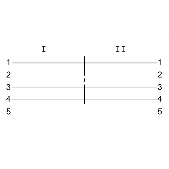M12A Fem Coudé 5p/M12A Mâle Coudé 3p; Câble PUR 3x0.34 Noir Cpc 5m M12A Fem Coudé 5p/M12A Mâle Coudé 3p; Câble PUR 3x0.34 Noir Cpc 5m-Lire la description