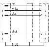 M12B Fem 0°/M12B Mâle 0° 4p; PUR Blindé 2x0.25+2x0.34 Violet Cpc 7m