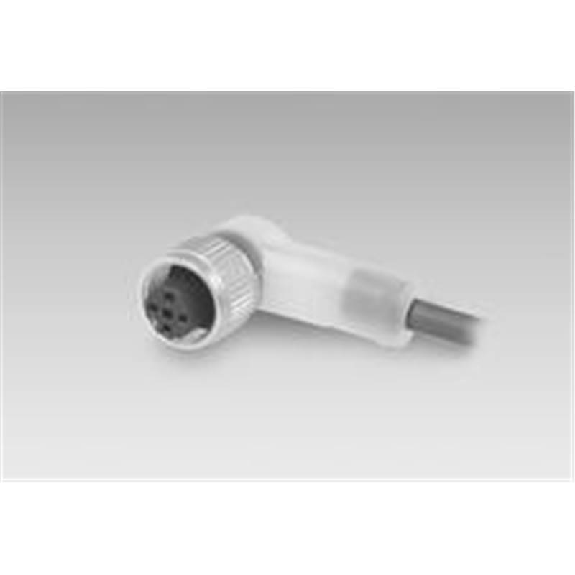 M12A Fem Coudé 4p; Câble PUR 4x0.34 Noir Cpc 5m M12A Fem Coudé 4p; Câble PUR 4x0.34 Noir Cpc 5m-Lire la description