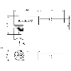 M12A Fem Coudé 5p; Câble PUR Blindé 3x0.34 Noir Cpc 5m