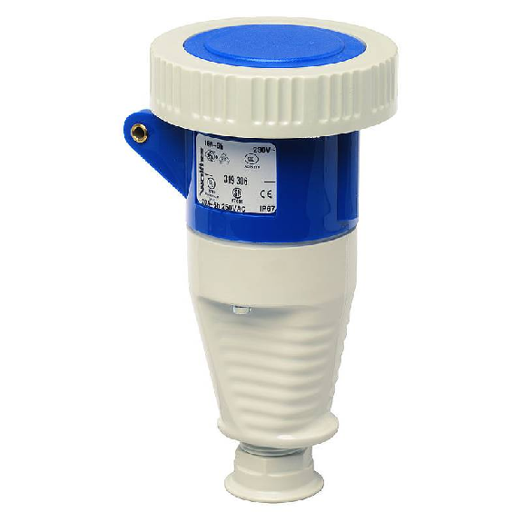 Prolongateur, presse-étoupe 3x 16A, 230V IP67-Lire la description