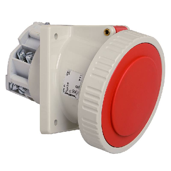 Socle de tableau, sortie inclinée 10°, sans pilote 5x125A, 400V IP67 Socle de tableau, sortie inclinée 10°, sans pilote 5x125A, 400V IP67-Lire la description