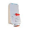 Socle saillie 4x32A interruptible avec double verrouillage