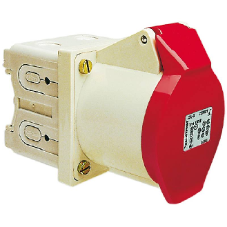 Socle de tableau pour armoire 5x 32A, 400V IP44-Lire la description