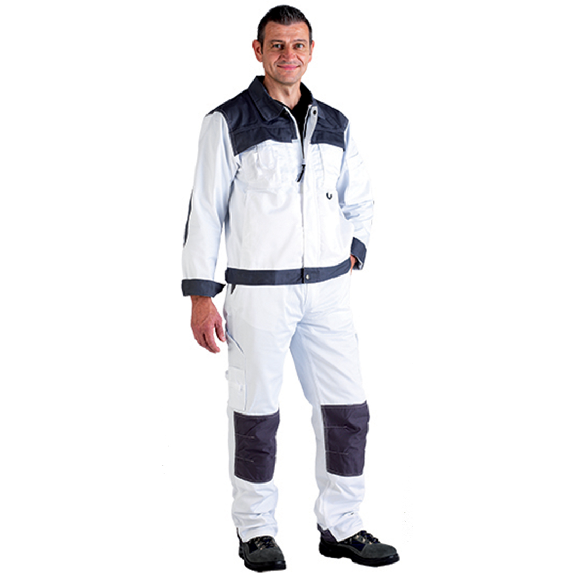 Coverguard - Pantalon de travail blanc CLASS WHITE Coverguard - Pantalon de travail blanc CLASS WHITE-Lire la description