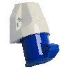 Socle saillie, 1 entrée verticale 3x 32A, 230V IP44