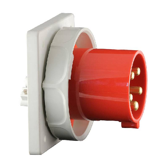 Socle de connecteur de tableau, droit 5x 63A, 400V IP67-Lire la description