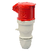 Prolongateur CEE IP44 avec contacts auto-dénudants 5x32 400V IP44