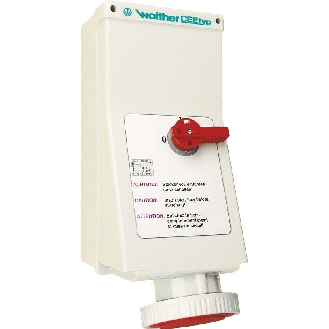 Socle saillie 5x125A interruptible avec double verrouillage-Lire la description