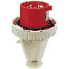 Fiche contacts nickelés 5x 125A, 400V IP67