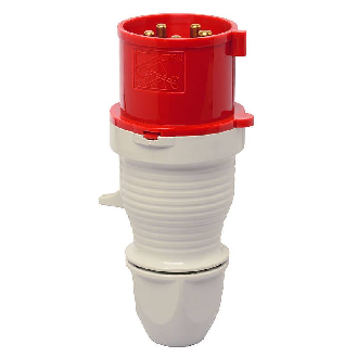 Fiche CEE IP 44, contacts autodénudants 5x 32A, 400V IP44-Lire la description