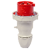 Fiche, , contacts autodénudants 3x 32A, 230V IP67