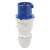 Fiche 3x 32A, 2 P+T, 230V IP44