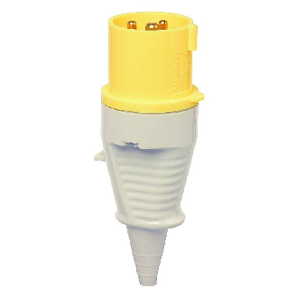 Fiche, embout souple 3x 16A, 110V IP44-Lire la description