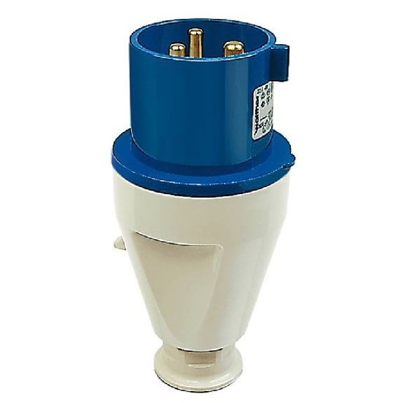 Fiche 3x 32A, 230V IP44, presse-étoupe PG21-Lire la description