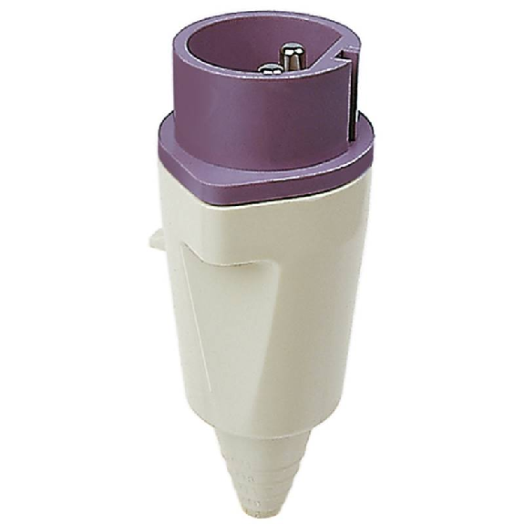 Fiche, embout souple, 2x 16A, 24V, IP44-Lire la description