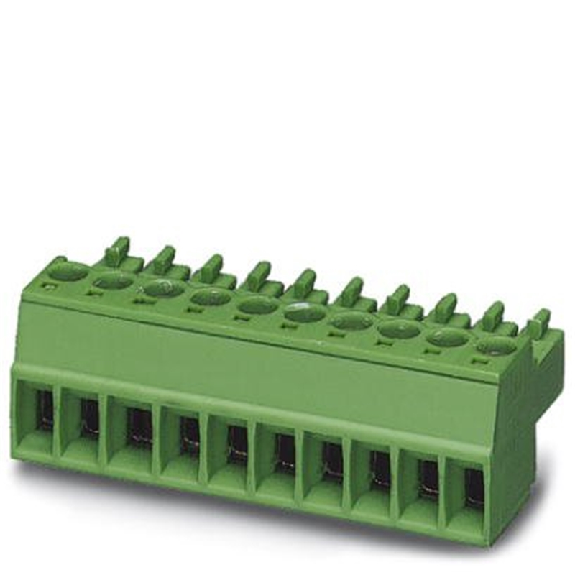 Fiche 8 A, 160 V, 14 pôles, Pas: 3,81 mm, Raccordement vissé, vert-Lire la description
