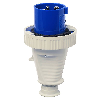 Fiche, presse-étoupe 3x 16A, 400V IP67