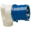 Fiche coudée Mondo 4x 16A, >50V IP44